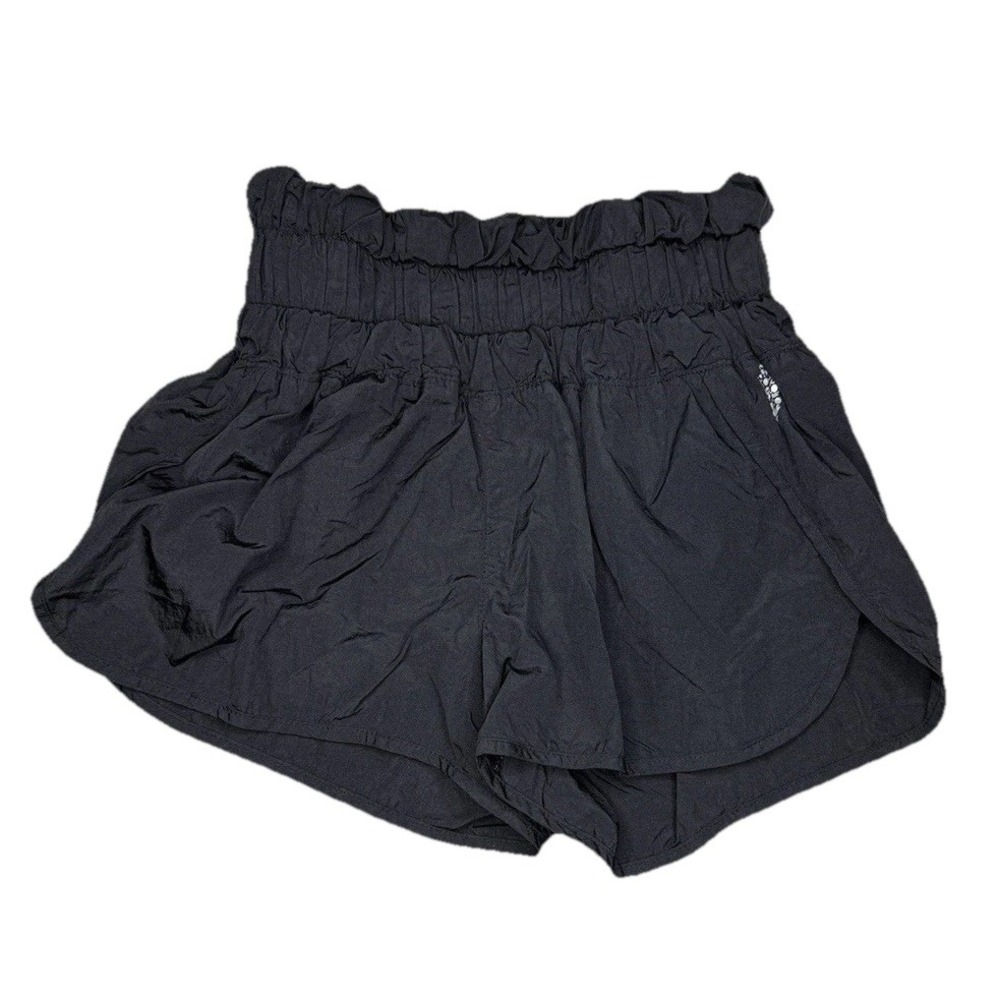 Fp Movement Free People Women's Black High Waisted Athletic Short Size XS